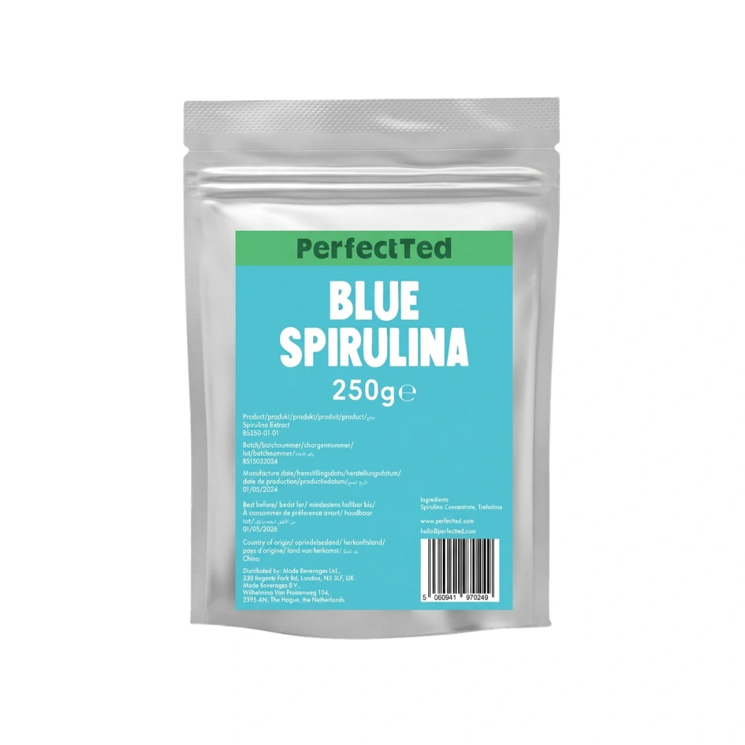Perfect Ted Spirulina Extract 250g blue matcha superfood uae