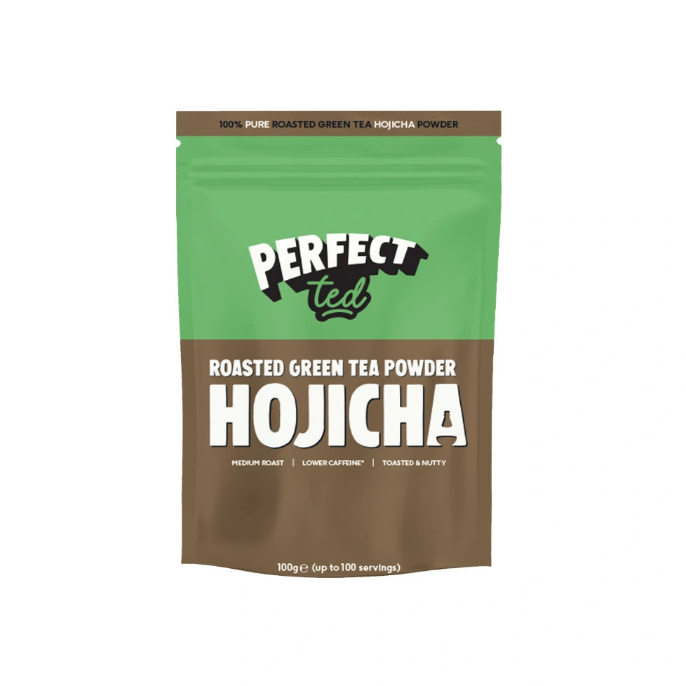 100g Premium Hojicha Powder pack roasted green tea