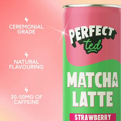 Strawberry Oat Matcha Latte 12 X 250ML