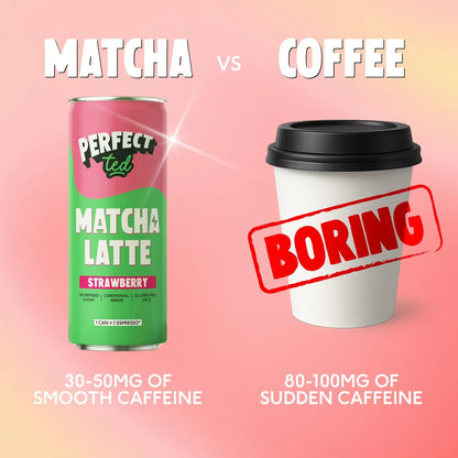 Strawberry Oat Matcha Latte 12 X 250ML