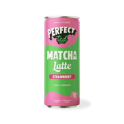 Strawberry Oat Matcha Latte 12 X 250ML